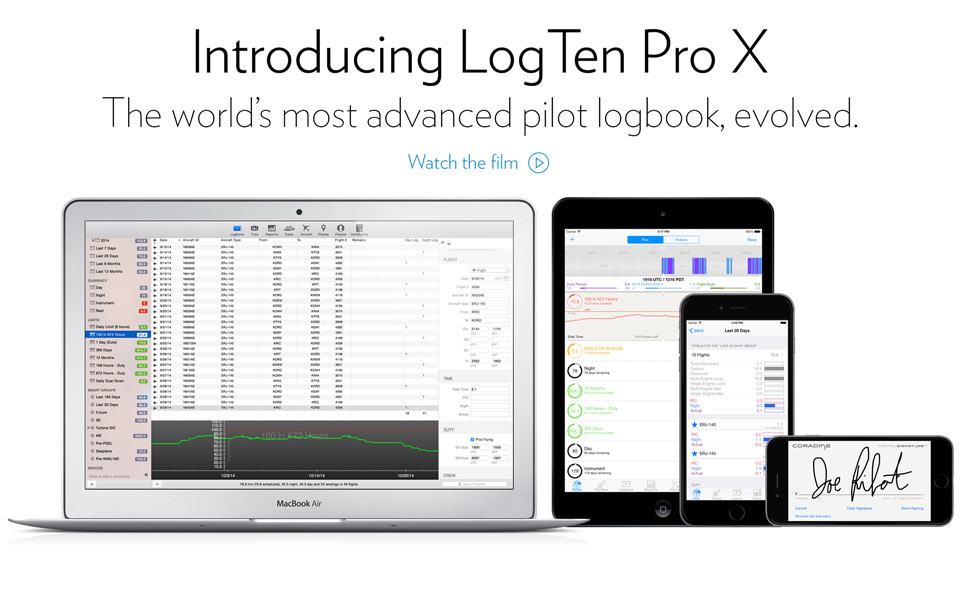 electronic pilot logbook