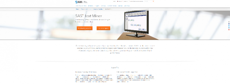 Sas text miner что это