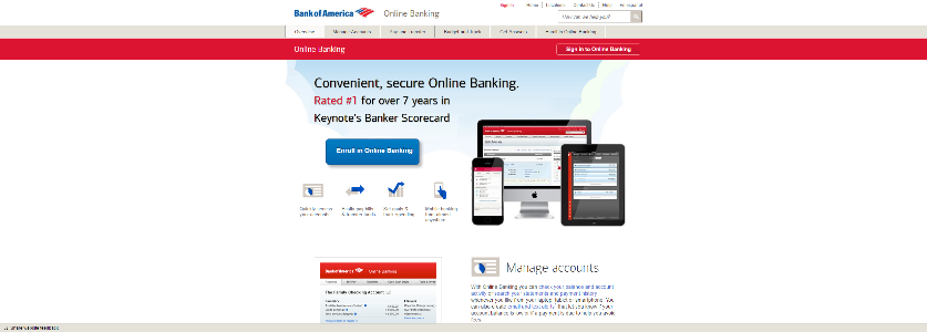 Bank Of America Online Banking