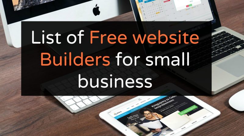 Best Free Website Builder List For Small Business | 2017 | 1# SMB Reviews