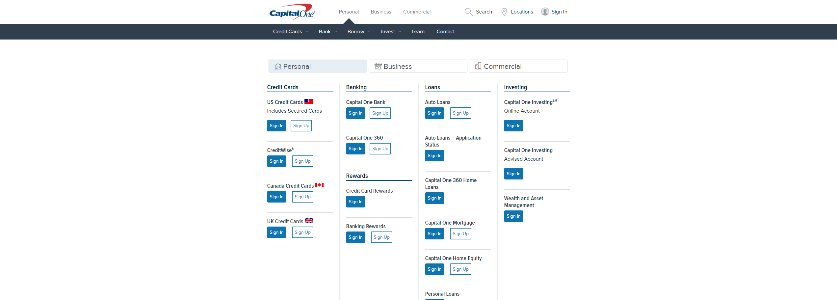 Capital One Online Banking