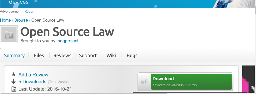 Open Source Law